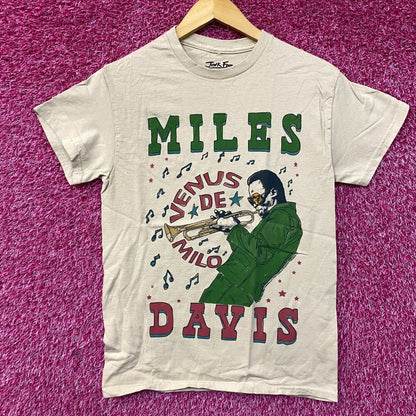 Miles Davis Venus de Milo Jazz T-Shirt Extra Small