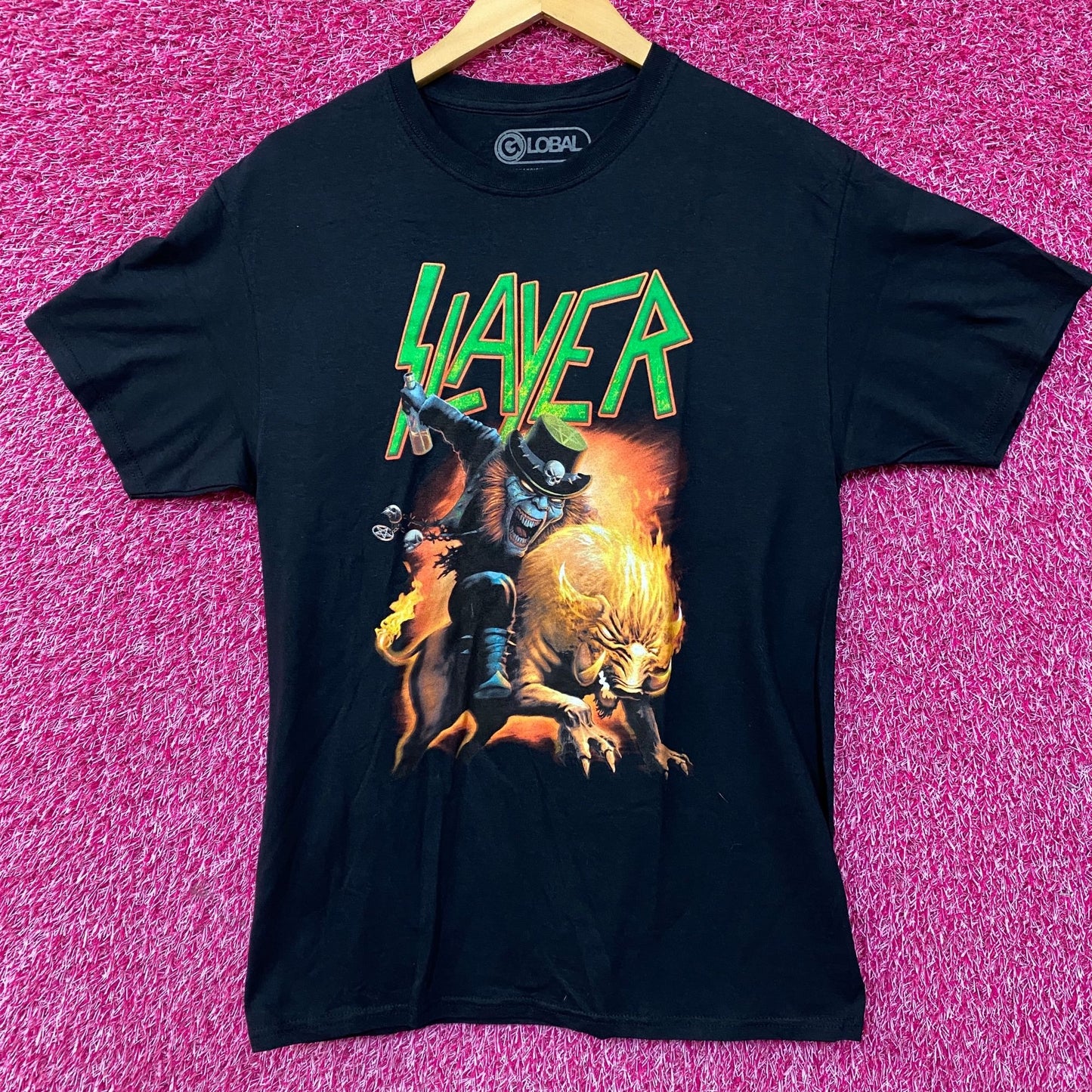 Slayer Hell Beast Leprechaun T-shirt size Medium