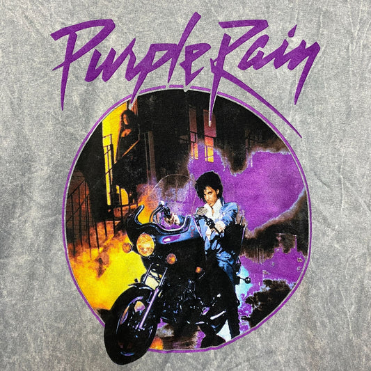Prince the Revolution Purple Rain Album Art Funk Rock Tee Medium