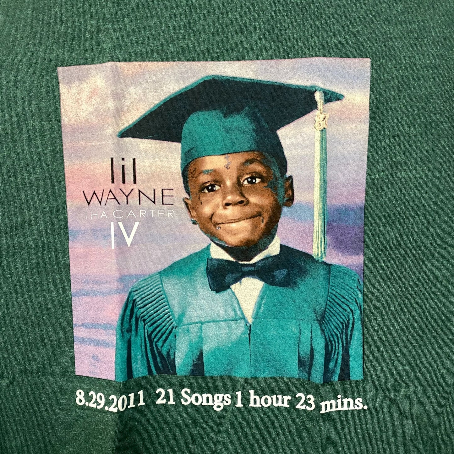 Lil Wayne Tha Carter IV Album T-Shirt Medium