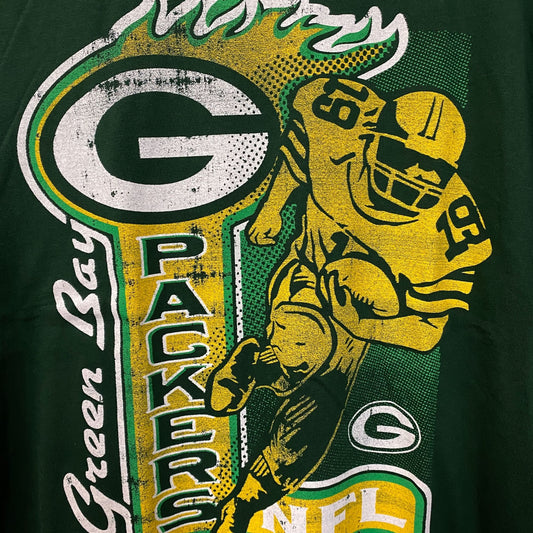 Junk Food Clothing Green Bay Packers Running Back Graphic T-Shirt Large
