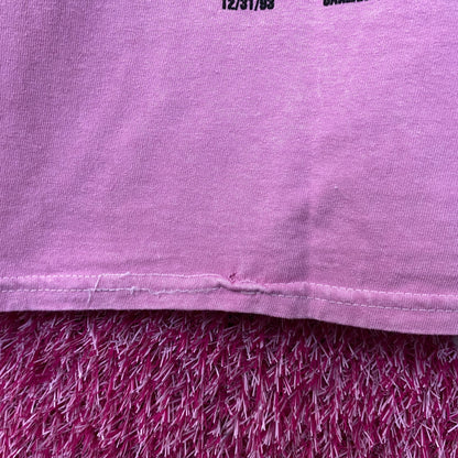 Nirvana In Utero Live 93 Rock Tour Dates Grunge Band Tee Large