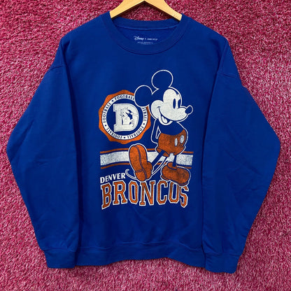 Junk Food X Disney Denver Broncos Crewneck sweater size XL