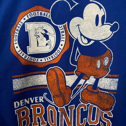 Junk Food X Disney Denver Broncos Crewneck sweater size XL