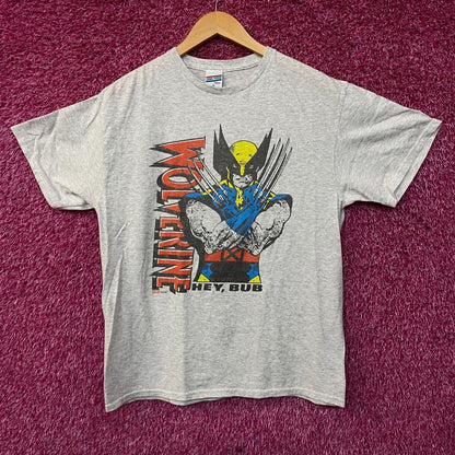 Junk Food Marvel Wolverine Hey Bud Graphic T-Shirt Medium