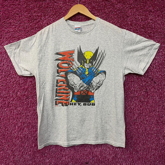 Junk Food Marvel Wolverine Hey Bud Graphic T-Shirt Medium