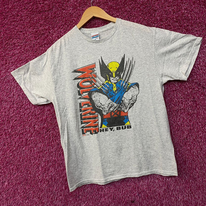 Junk Food Marvel Wolverine Hey Bud Graphic T-Shirt Medium
