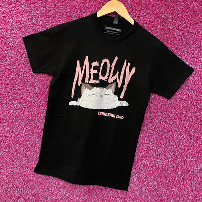 Chainsaw Man Meowy Anime Graphic T-Shirt Small