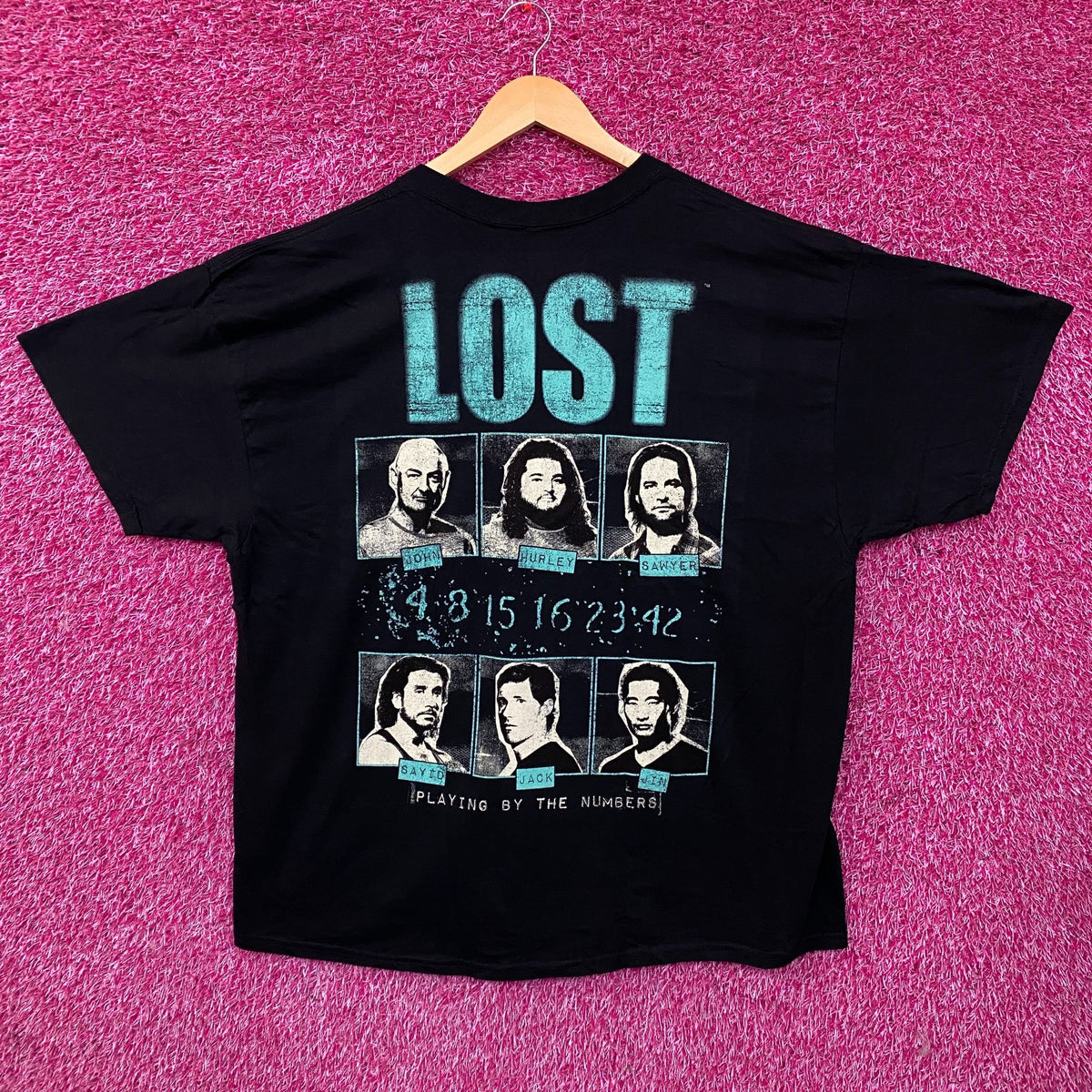 Lost "Playing By The Numbers" Graphic T-Shirt 2XL