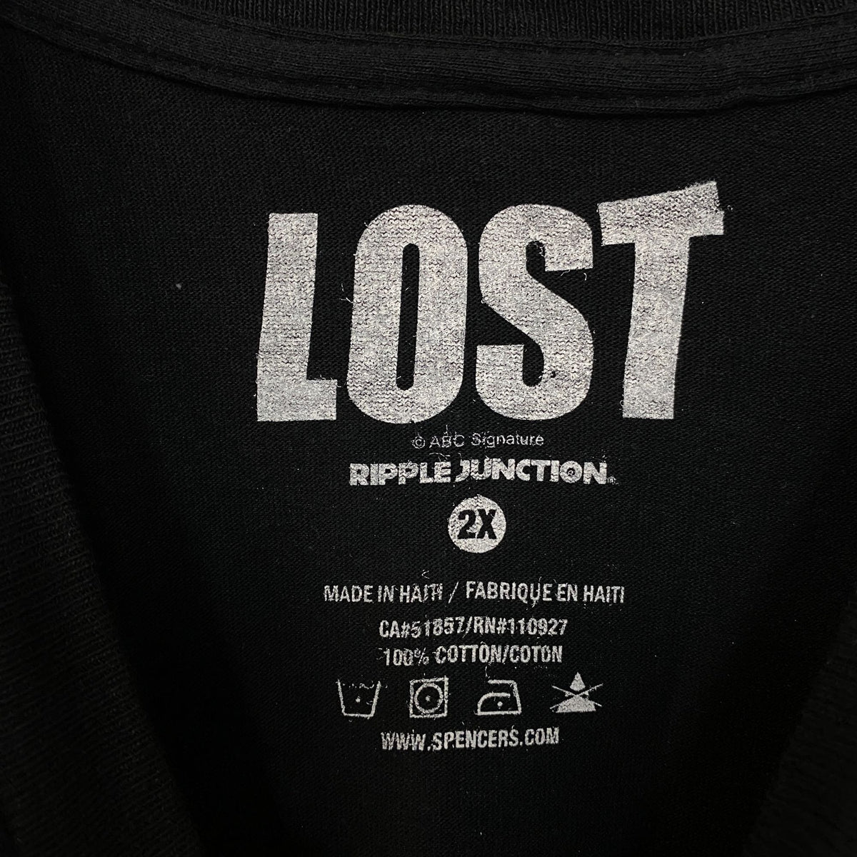 Lost "Playing By The Numbers" Graphic T-Shirt 2XL