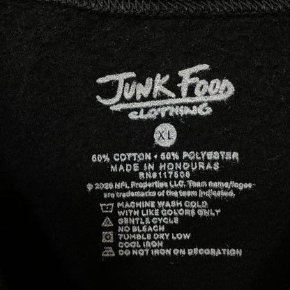 Junk Food Clothing New England Patriots NFL Helmet Flea Market Crew Fleece XL