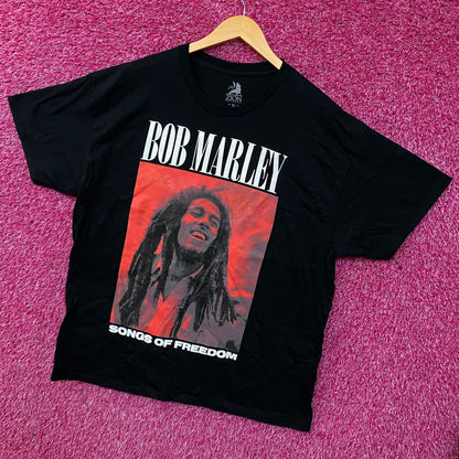 Zion Rootswear Bob Marley Songs of Freedom Graphic T-Shirt XL