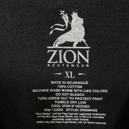 Zion Rootswear Bob Marley Songs of Freedom Graphic T-Shirt XL