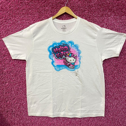 Sanrio Hello Kitty Graffiti Art T-Shirt 2XL