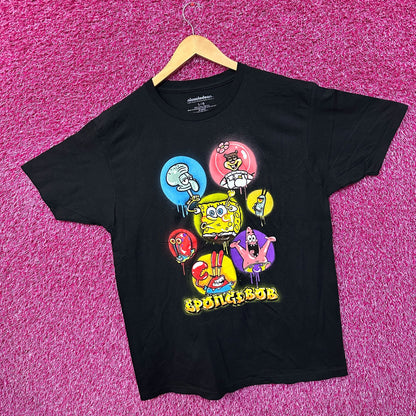 SpongeBob SquarePants Animated Series Nickelodeon Tee L