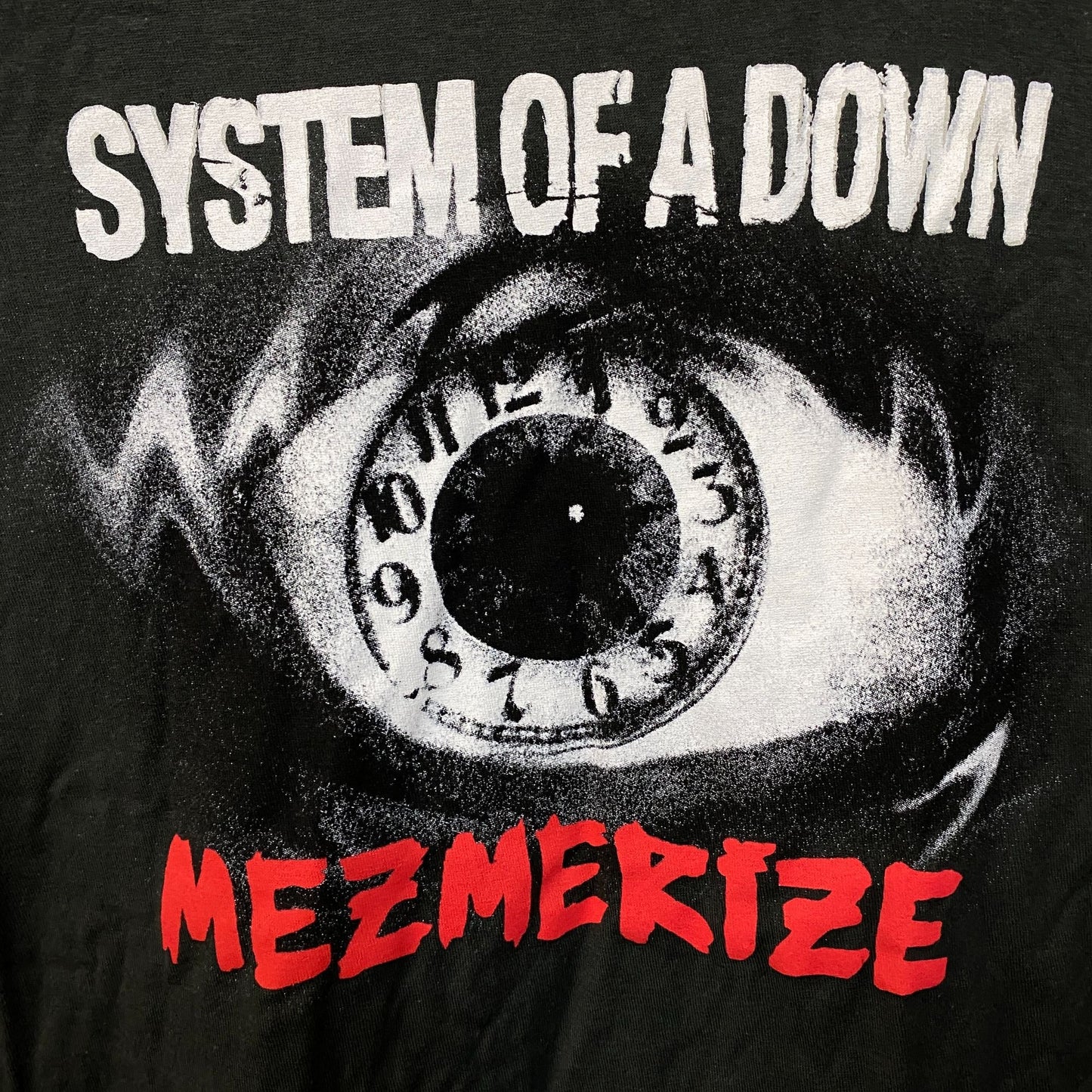 System of a Down "Mezmerize" Album Cover Alternative Metal T-Shirt Small