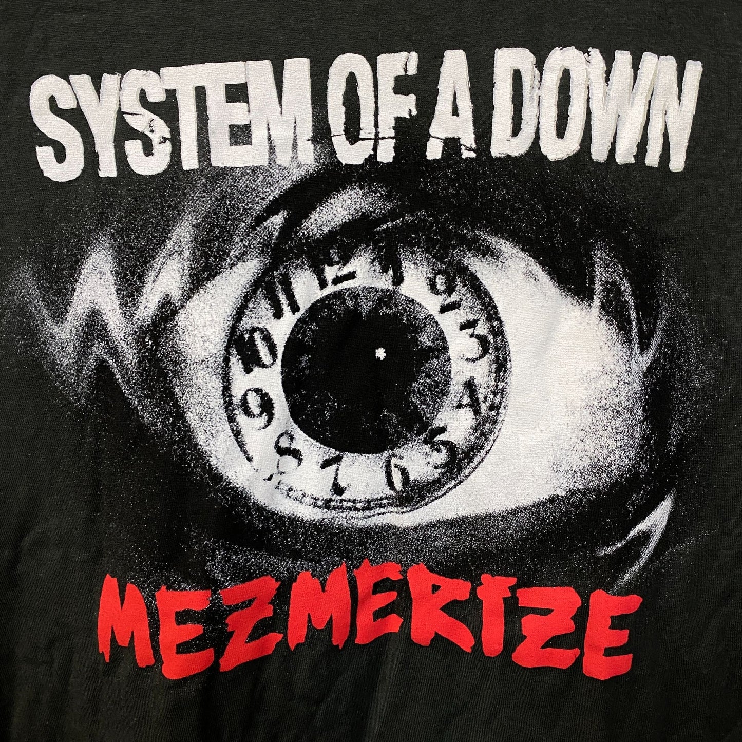 System of a Down "Mezmerize" Album Cover Alternative Metal T-Shirt Small
