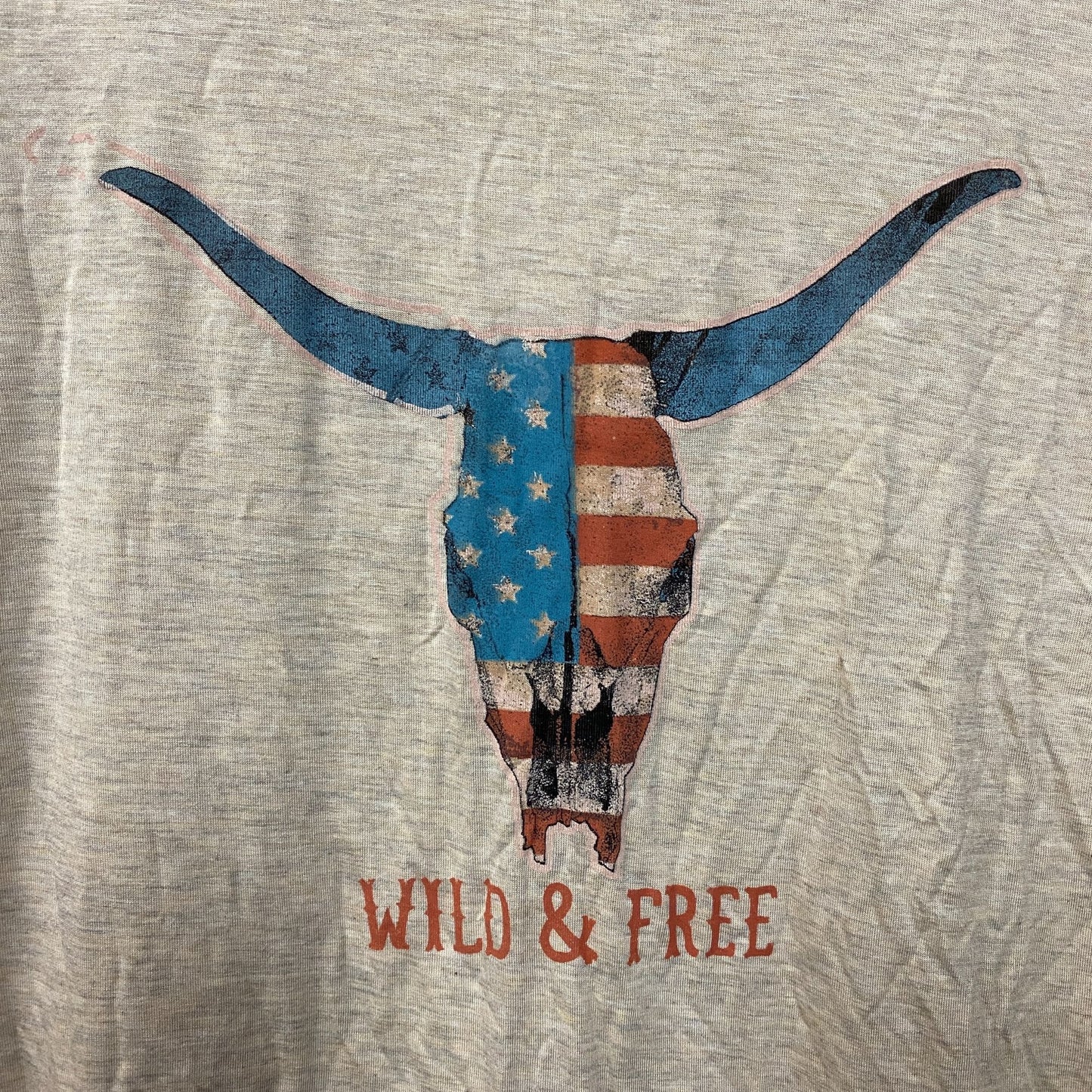 Maurices Americana Wild & Free Graphic T-Shirt Large