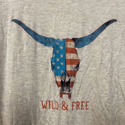 Maurices Americana Wild & Free Graphic T-Shirt Large