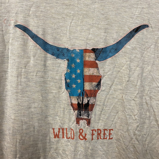 Maurices Americana Wild & Free Graphic T-Shirt Large