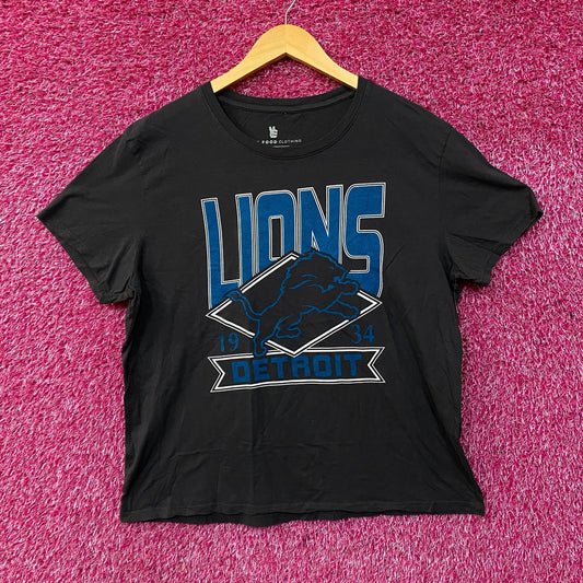 Junk Food Clothing Detroit Lions Chrome Flea Market Tee 2XL