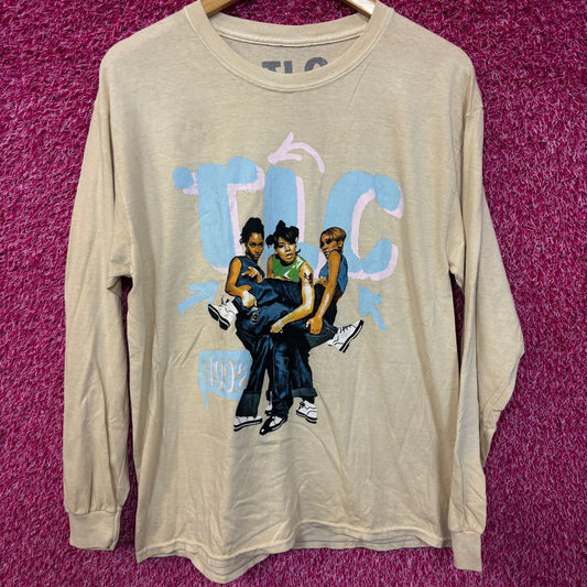 TLC 1992 rap tee long sleeve tshirt size medium