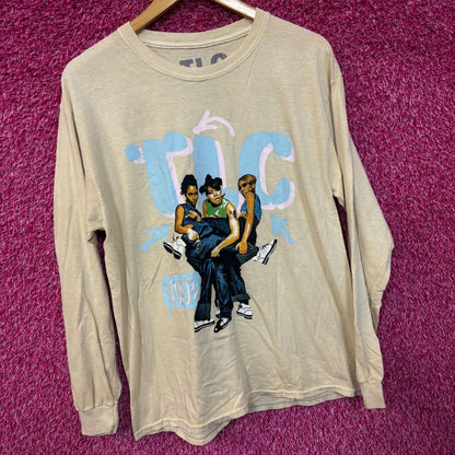 TLC 1992 rap tee long sleeve tshirt size medium