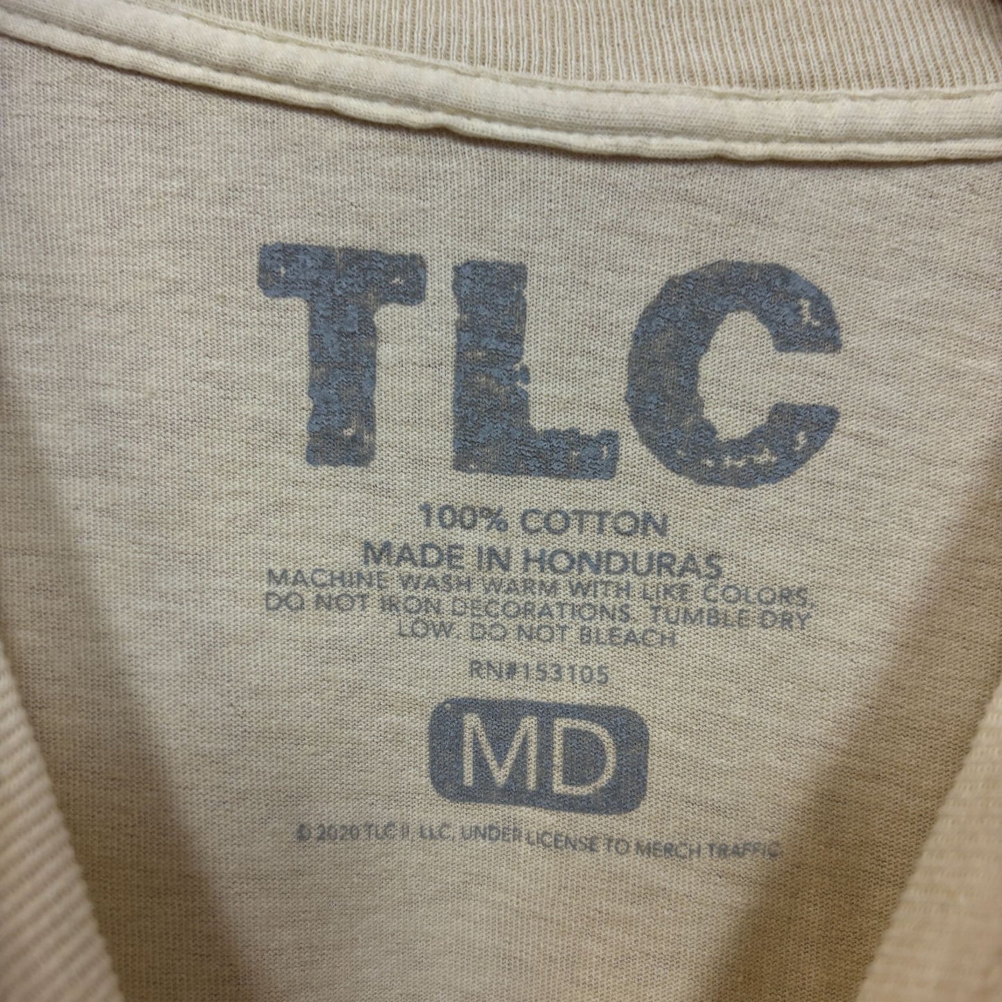 TLC 1992 rap tee long sleeve tshirt size medium