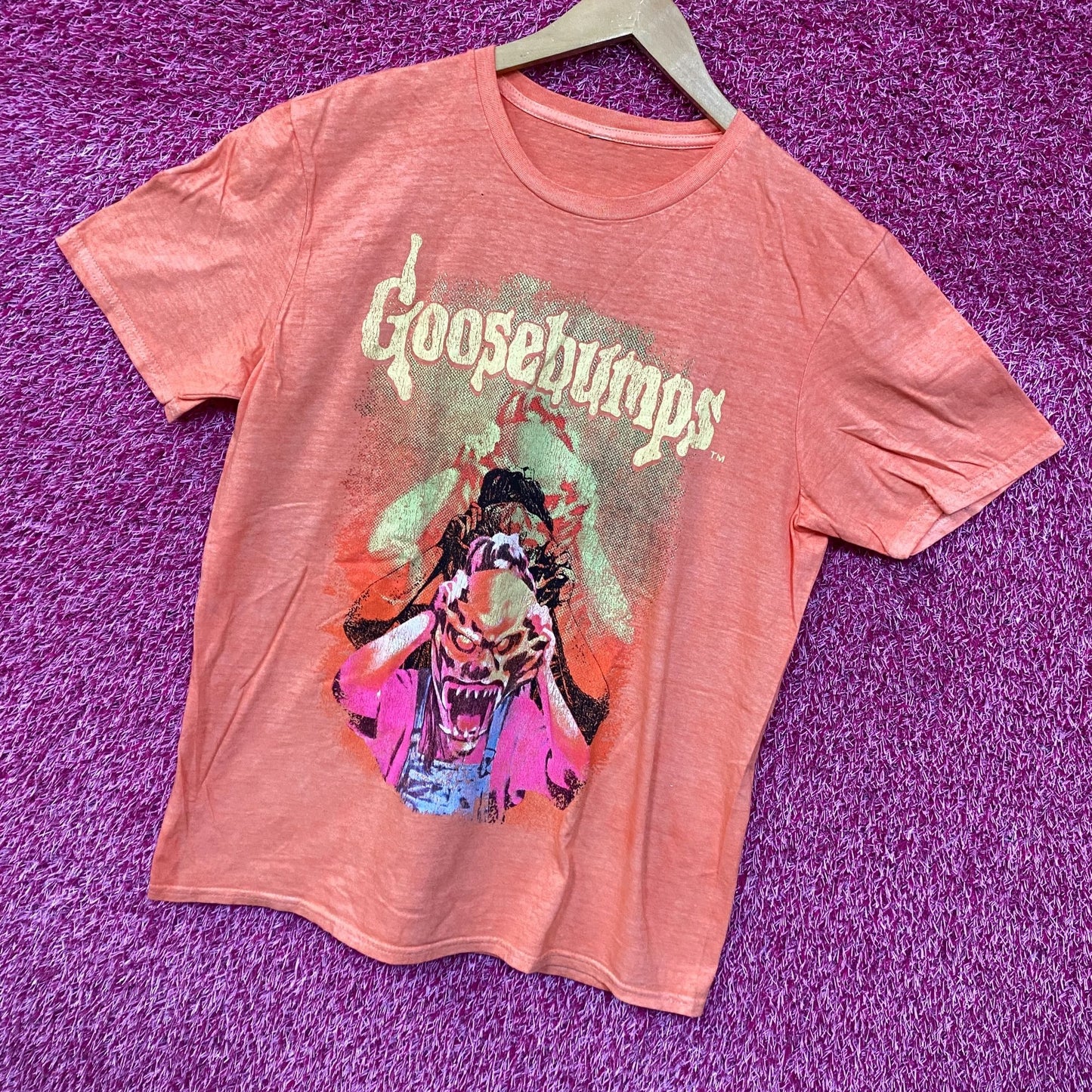 Goosebumps The Haunted Mask RL Stein Tshirt size medium