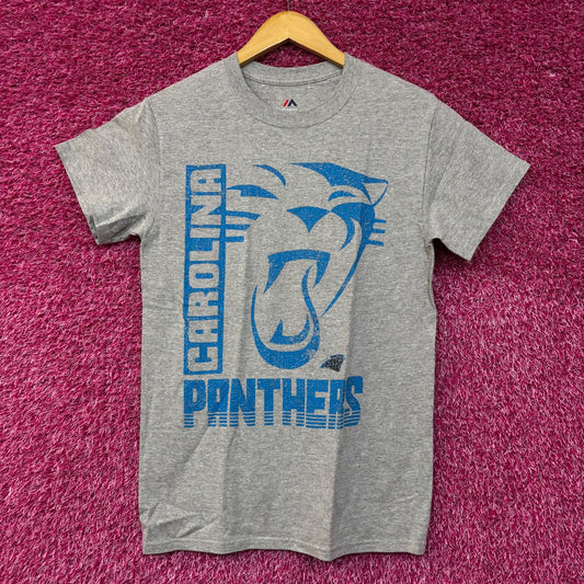 NFL Carolina Panthers Vintage Style T-Shirt Small