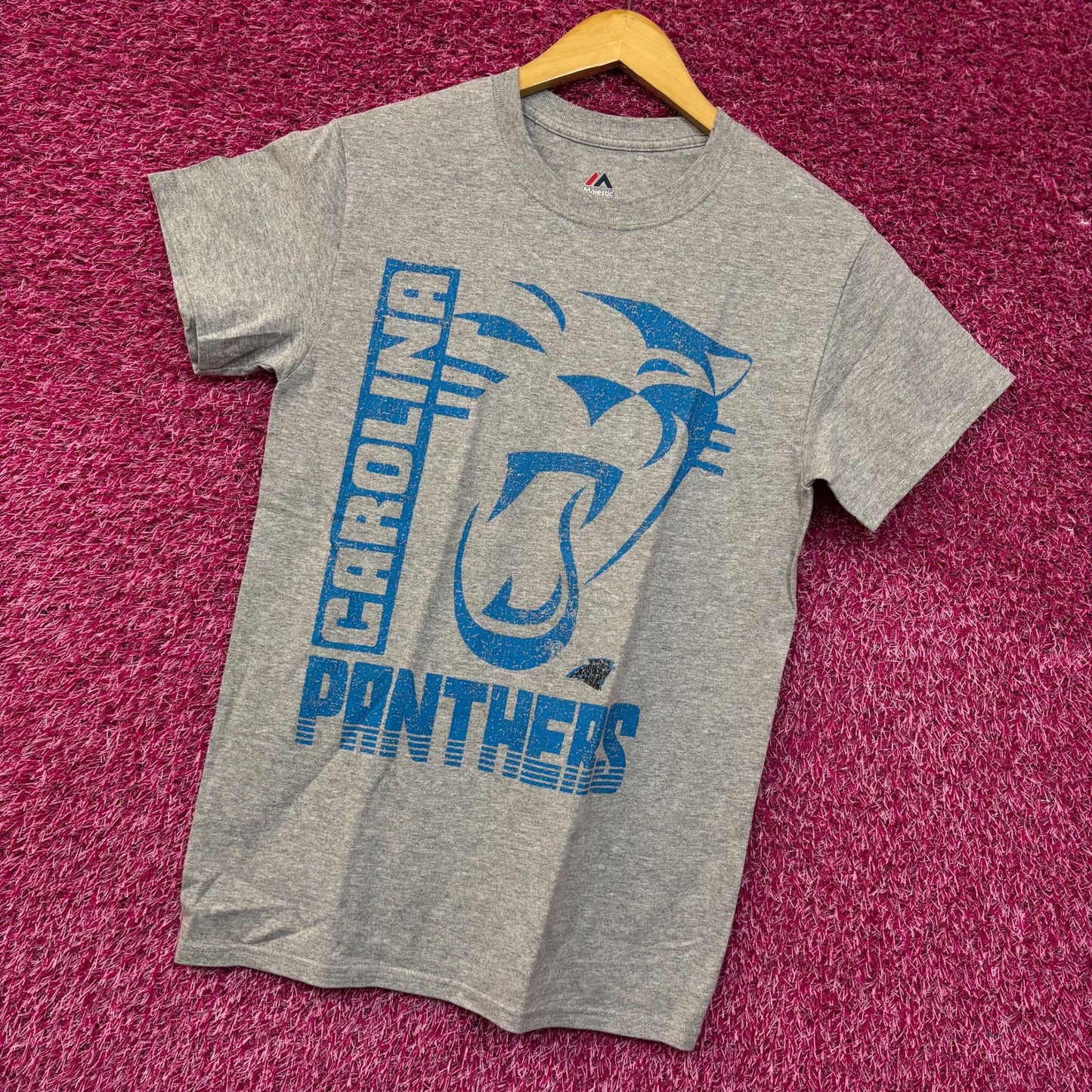 NFL Carolina Panthers Vintage Style T-Shirt Small