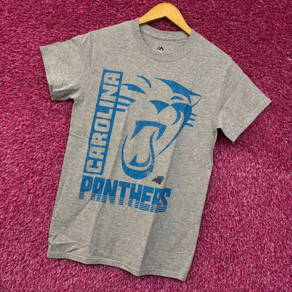 NFL Carolina Panthers Vintage Style T-Shirt Small