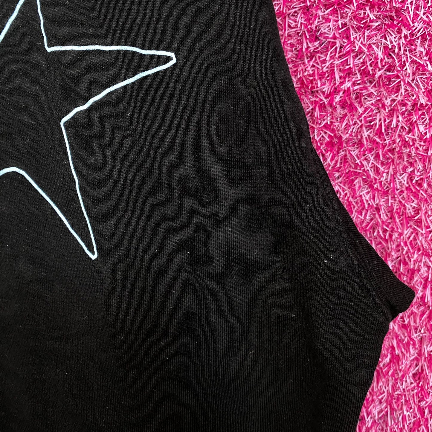 Beabadoobee Star Graphic Pullover Zip Hoodie Large