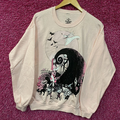 The Nightmare Before Christmas Crewneck Sweater size Medium