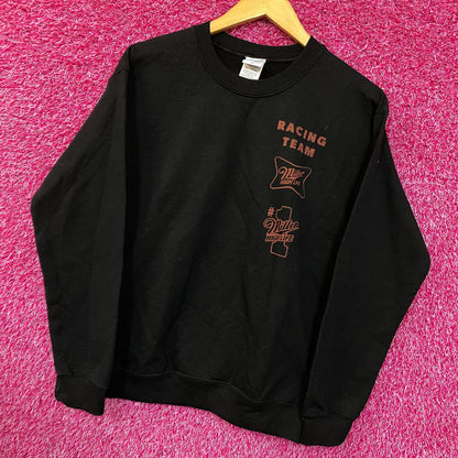 Junk Food Miller High Life Racing Pit Flea Market Fleece size XS