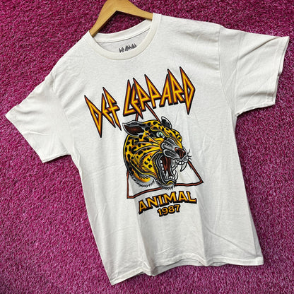 Def Leppard Animal 1967 Rock Tour Tshirt size Large