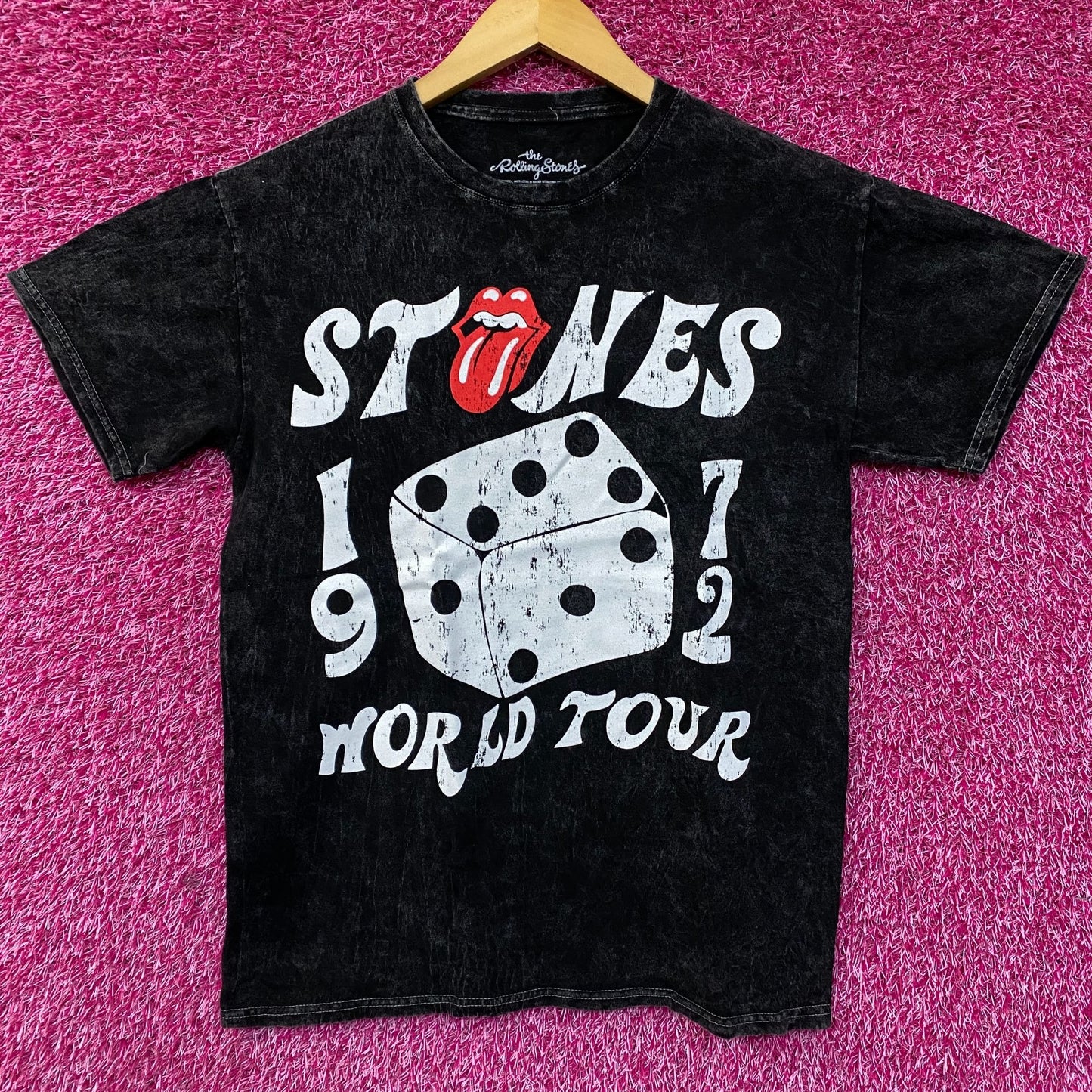The Rolling Stones 1972 World Tour T-Shirt Small