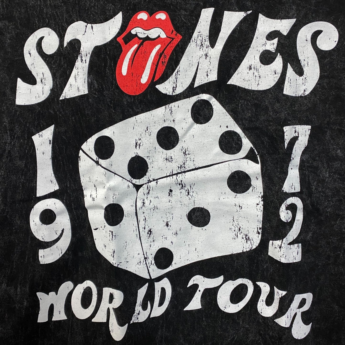 The Rolling Stones 1972 World Tour T-Shirt Small