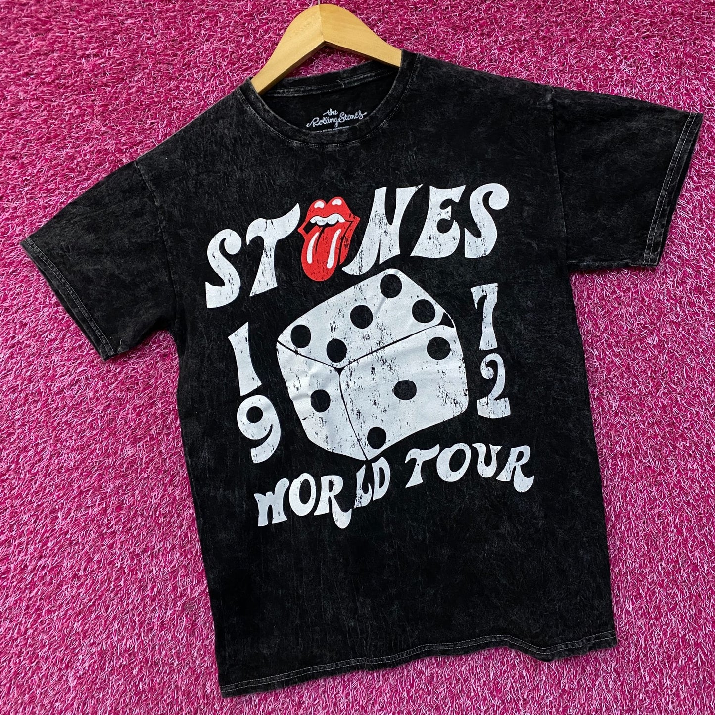 The Rolling Stones 1972 World Tour T-Shirt Small