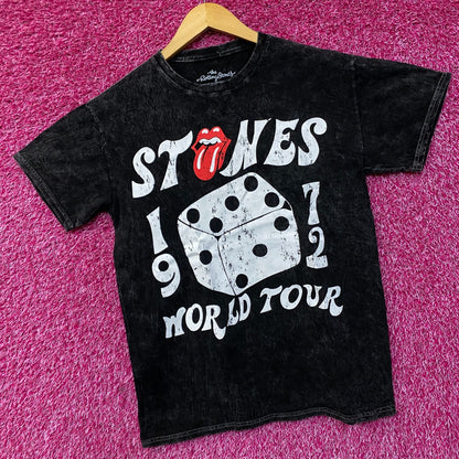 The Rolling Stones 1972 World Tour T-Shirt Small