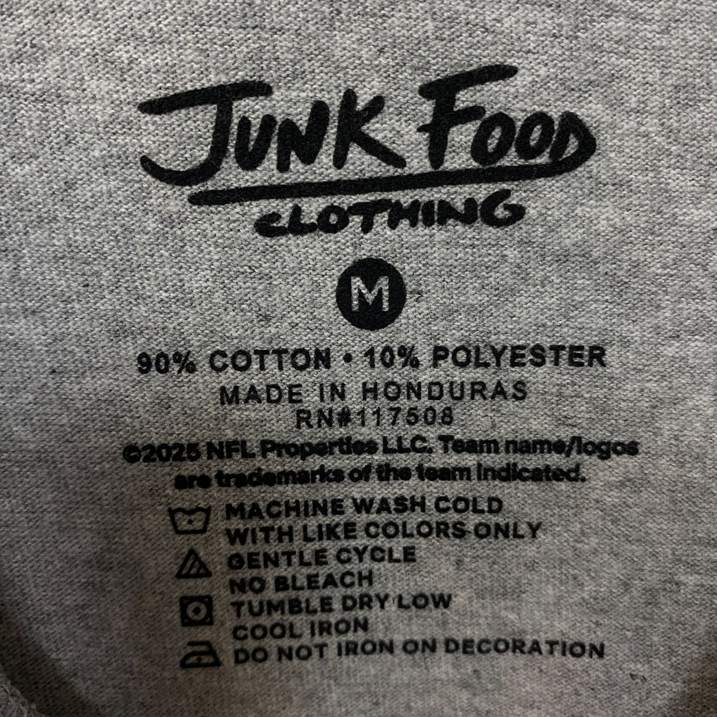 Junk Food Clothing NFL Detroit Lions Bootleg Flea Market Tee Medium