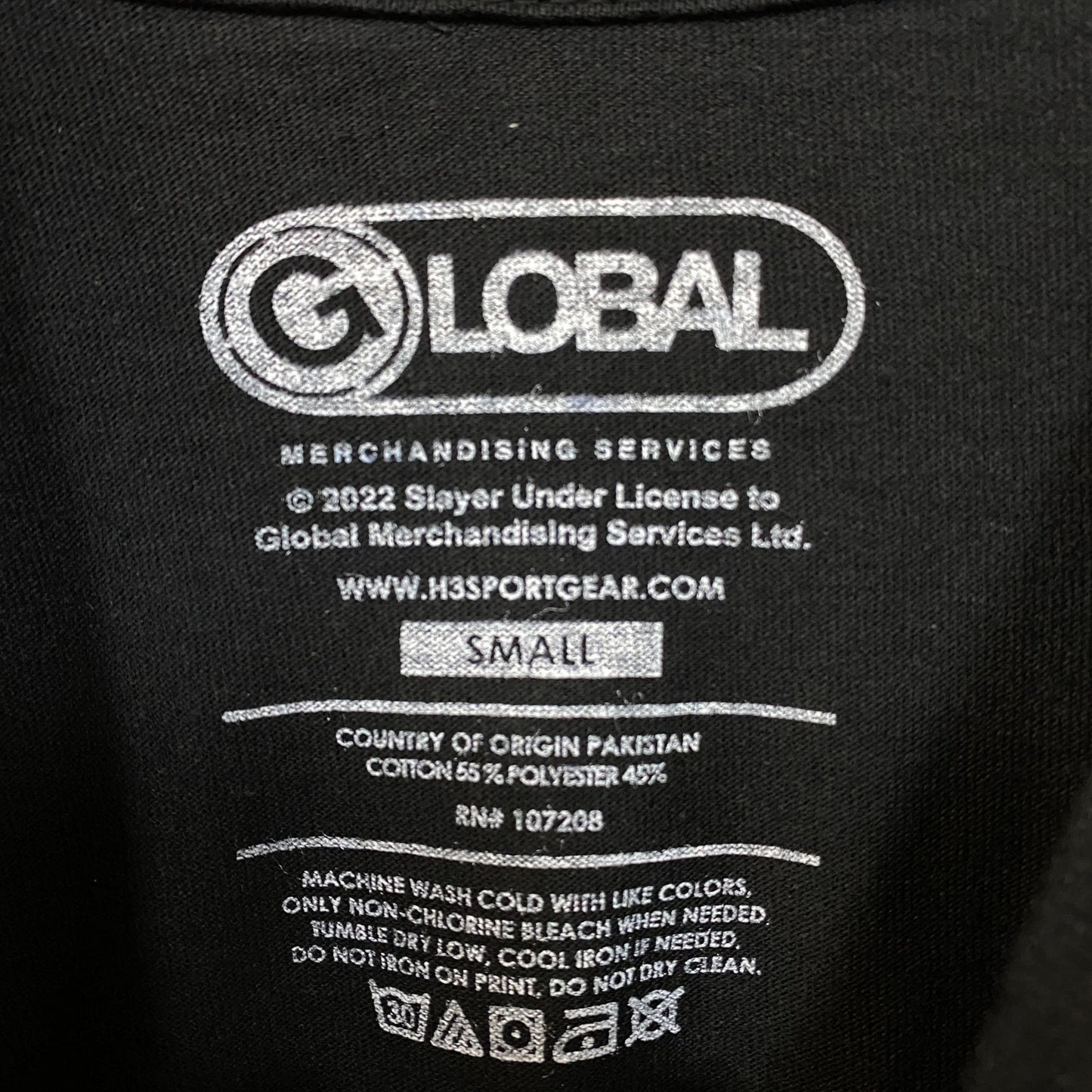 Slayer South Of Heaven Thrash Metal Band T-Shirt Small