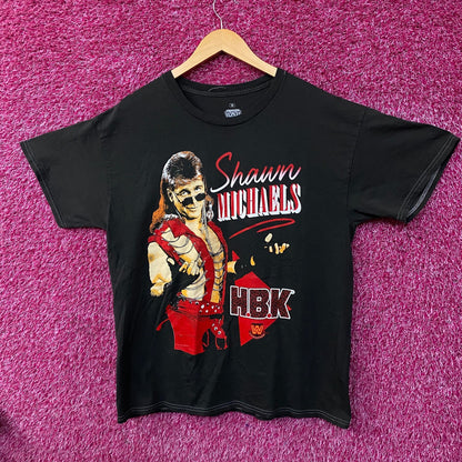 WWE Shawn Michaels (HBK) Graphic T-Shirt Medium