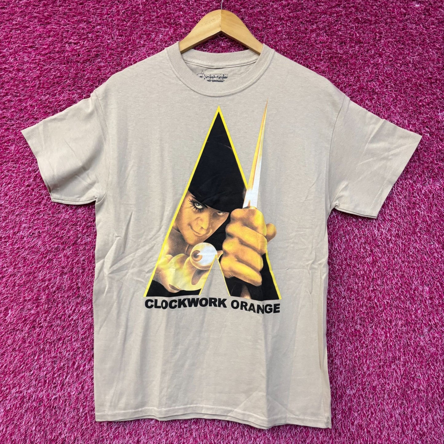 A Clockwork Orange 1971 Film Promo T-Shirt Small