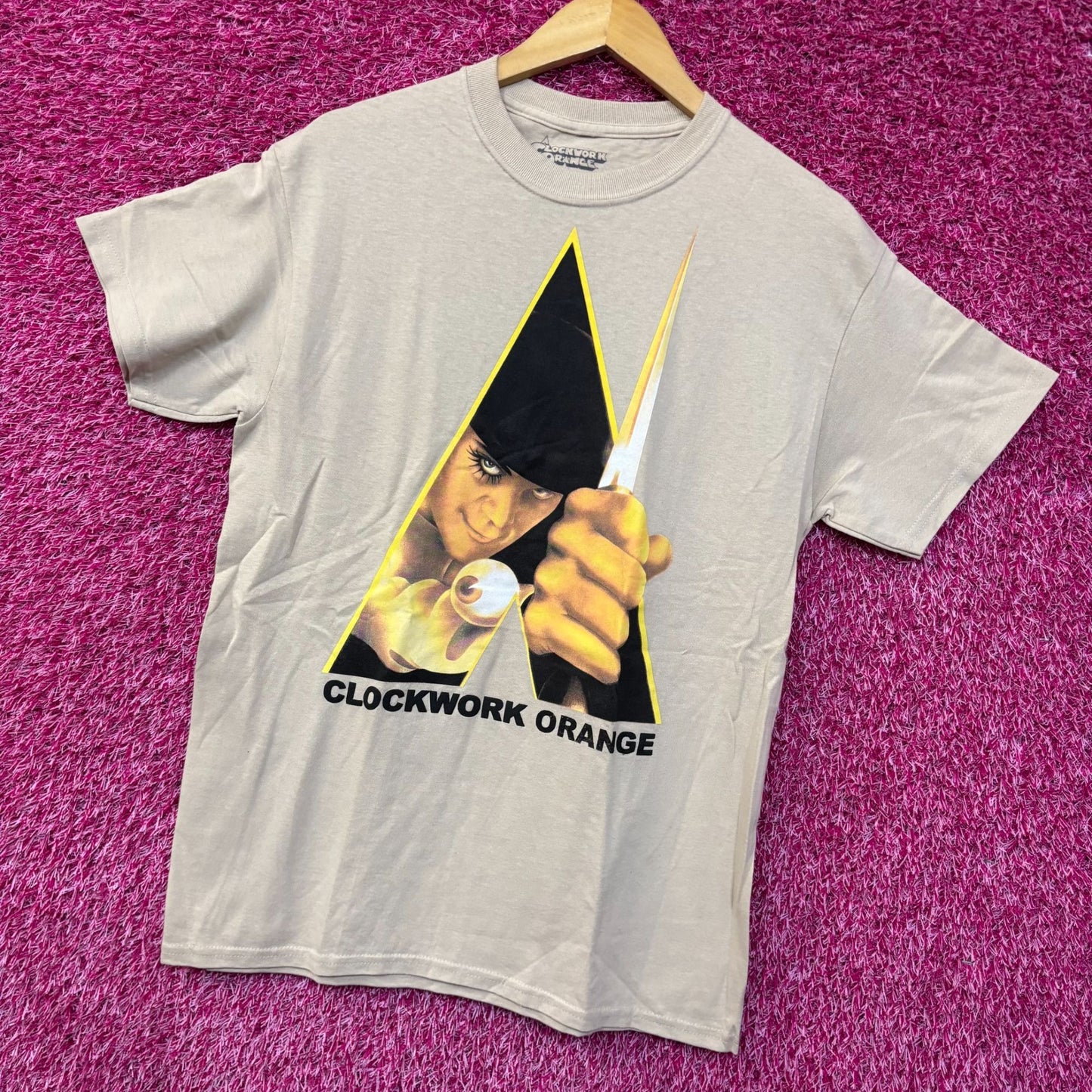 A Clockwork Orange 1971 Film Promo T-Shirt Small