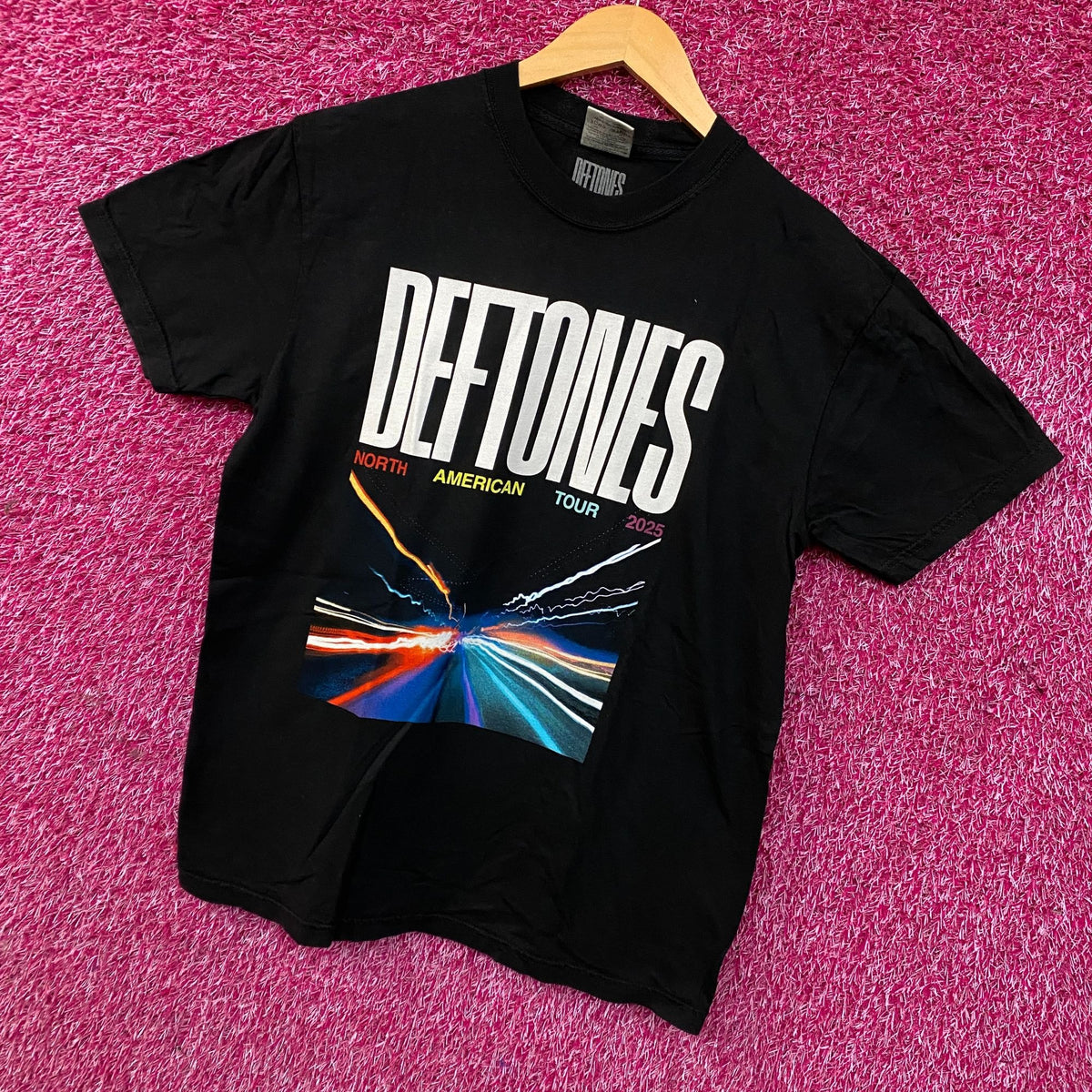 Deftones 2025 North American Tour 2025 Nu Metal T-Shirt Medium
