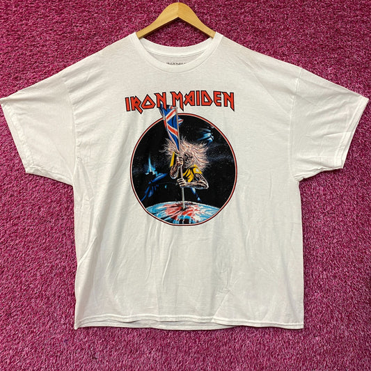 Iron Maiden The Beast on the Road Heavy Metal Band T-Shirt 2XL