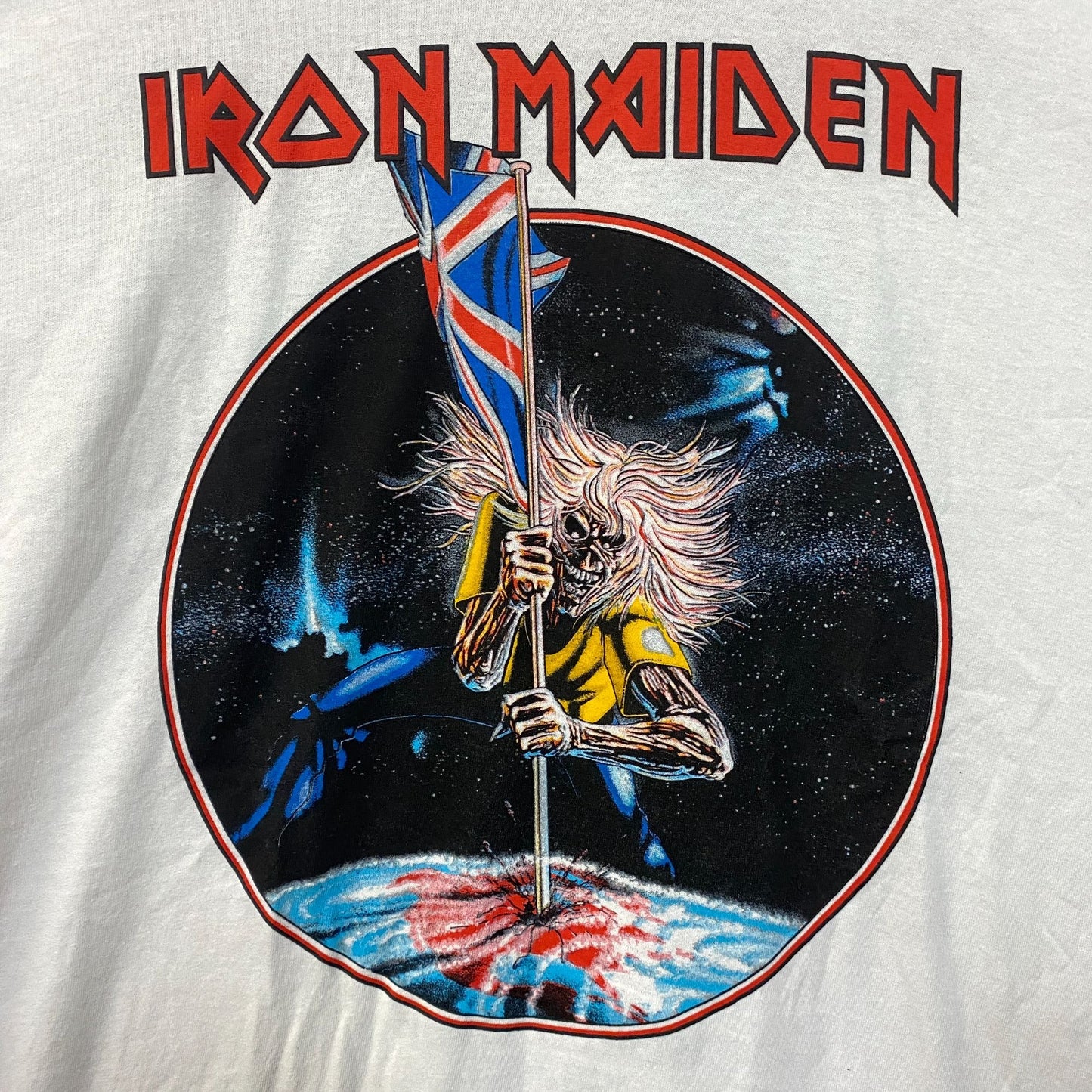 Iron Maiden The Beast on the Road Heavy Metal Band T-Shirt 2XL