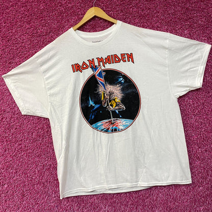 Iron Maiden The Beast on the Road Heavy Metal Band T-Shirt 2XL