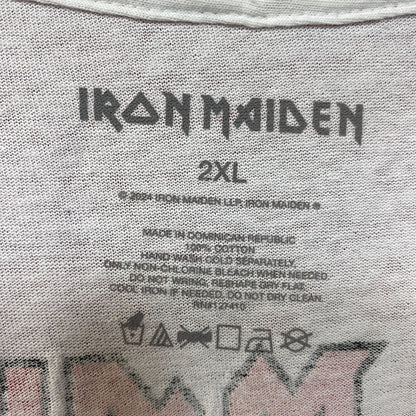 Iron Maiden The Beast on the Road Heavy Metal Band T-Shirt 2XL